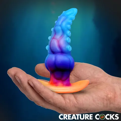 Creature Cocks Glowtopus Glow-in-the-Dark Silicone Anal Plug