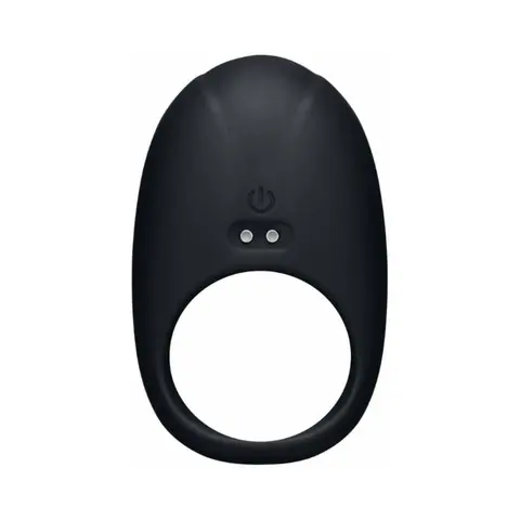 Me You Us Signature The Vibrating Couples Ring in Black
