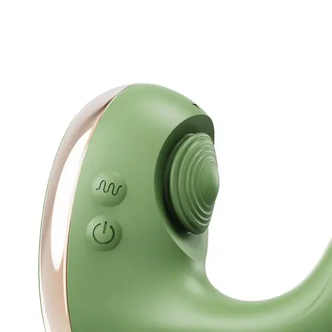 Swan Reign Dual Stimulator Green