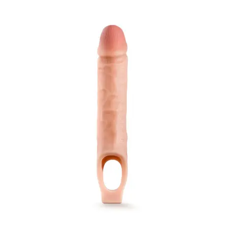 Performance 10 in. Cock Sheath Penis Extender Sling Beige
