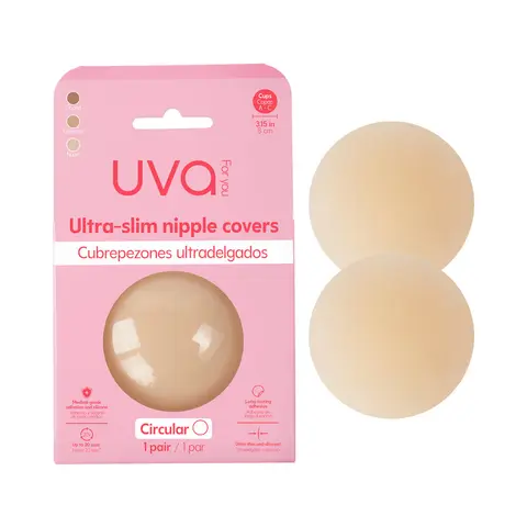 UVA Circular Nipple Covers in Nude