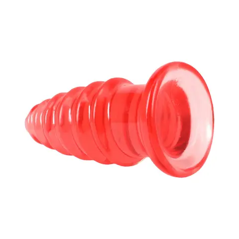 Crystal Jellies Anal Twist 6 in. in Pink