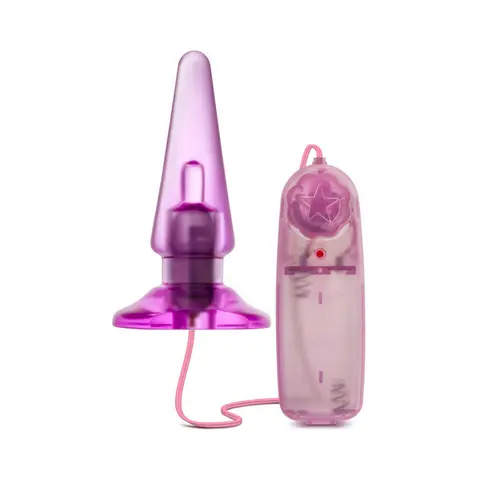 B Yours Basic Anal Pleaser Remote-Controlled Vibrating Anal Plug in Pink