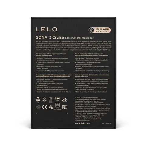 LELO SONA 3 Cruise Clitoral Stimulator in Plum