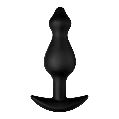 Forto F-78 Pointee Silicone Anal Plug Large Black