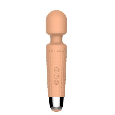 Mini Halo Wireless Wand 20X Silicone Peach Fuzz