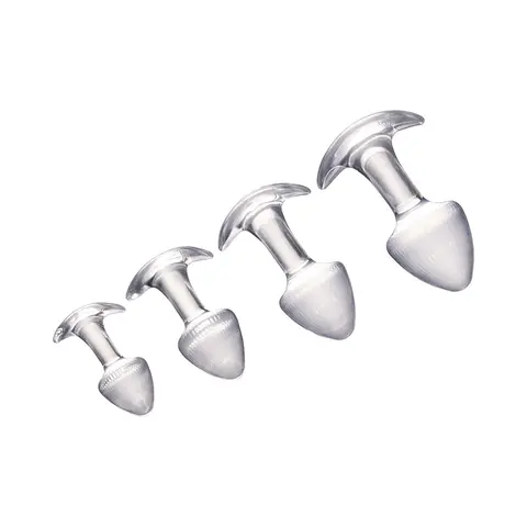 Walk Around Trainer Plugs 4-Piece Set in Clear