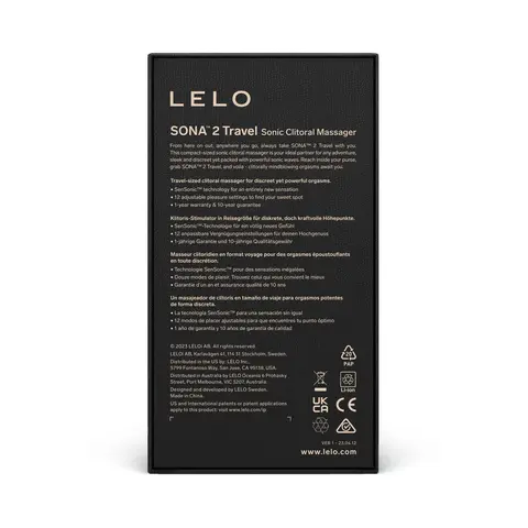 LELO SONA 2 Travel Pink