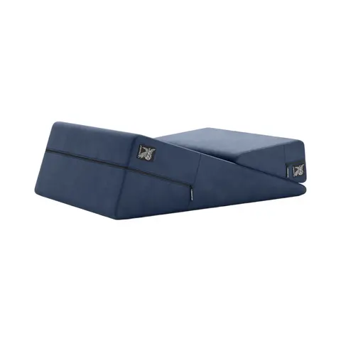 Liberator Wedge & Ramp Sex Combo Original Size Décor Velvet in Blue
