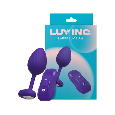 Luv Inc. Lp41: Luv Plug Purple Large