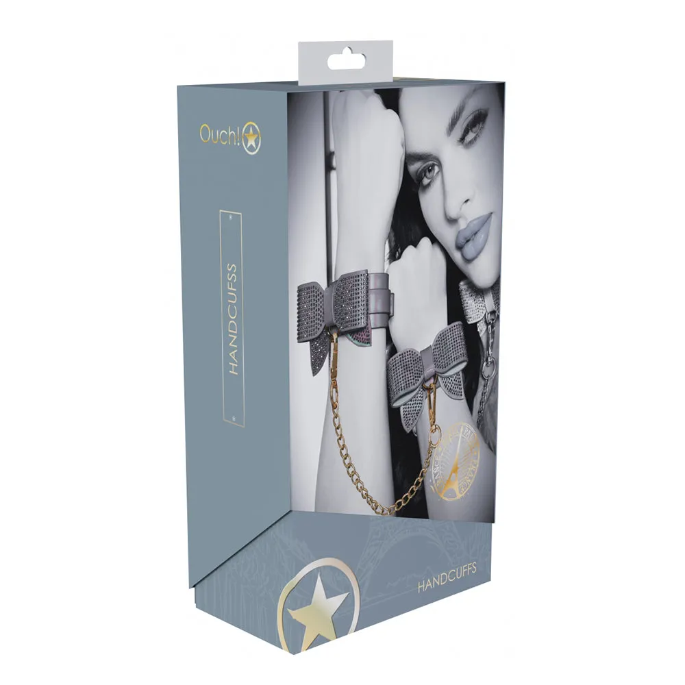 Ouch! International Paris Collection Handcuffs in Black
