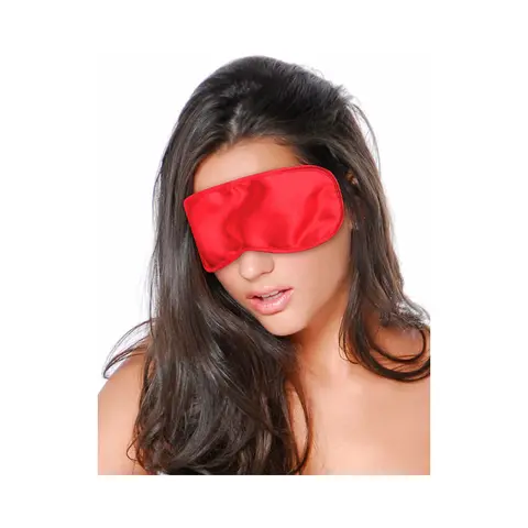 Fetish Fantasy Series Satin Love Mask in Red