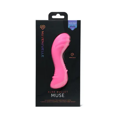 Nu Sensuelle Muse XLR8 Bullet with Heat in Pink