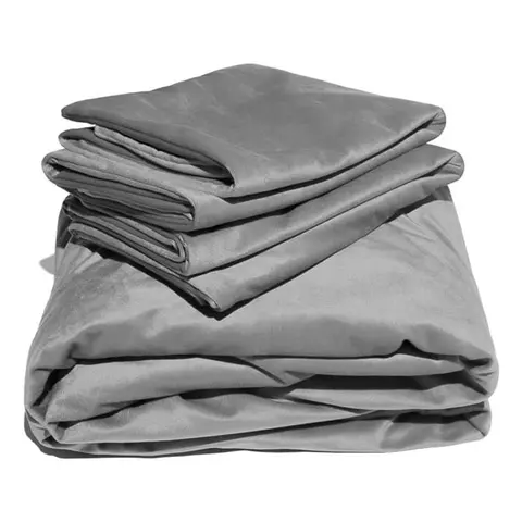 Liberator Fascinator Vadot Velvet Sheets Queen in Grey