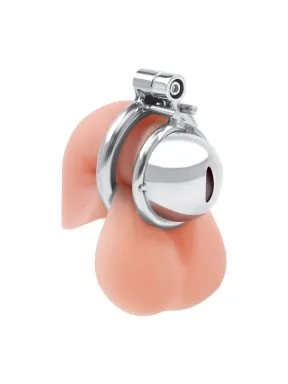 stainless steel inverted micro chastity cage