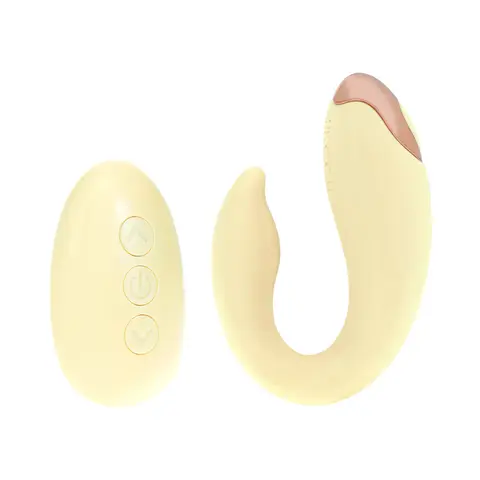 LoveLine Daydream AirTapTech Rechargeable Vibrator in Yellow