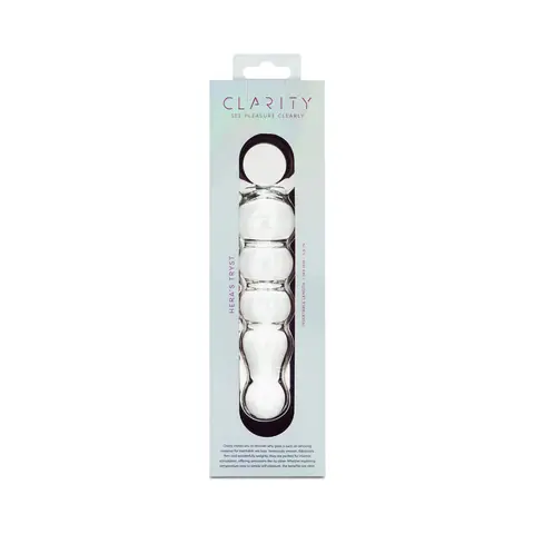 Clarity Hera's Tryst Glass Dildo