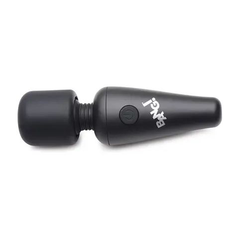 BANG! 10X Vibrating Mini Silicone Wand in Black