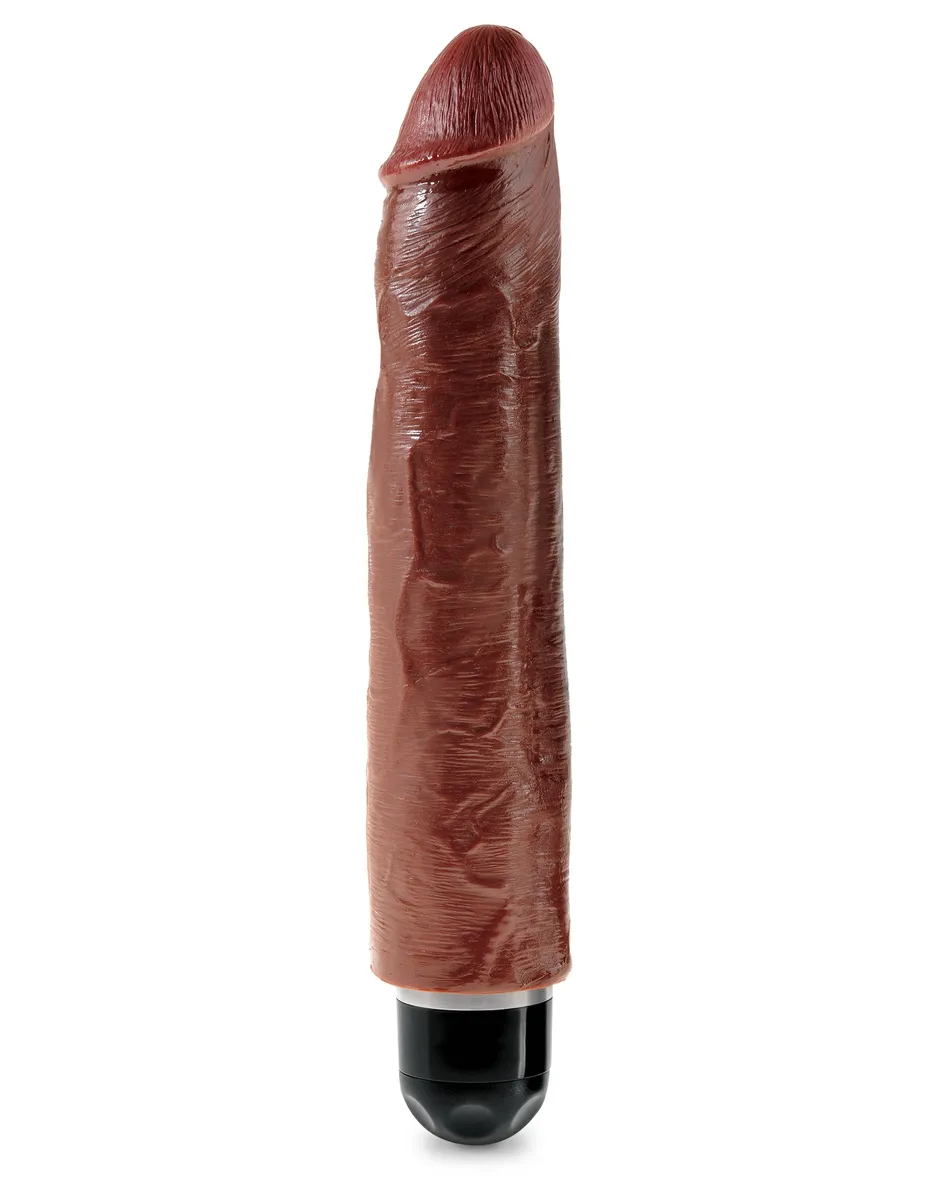 King Cock 10" Vibrating Stiffy