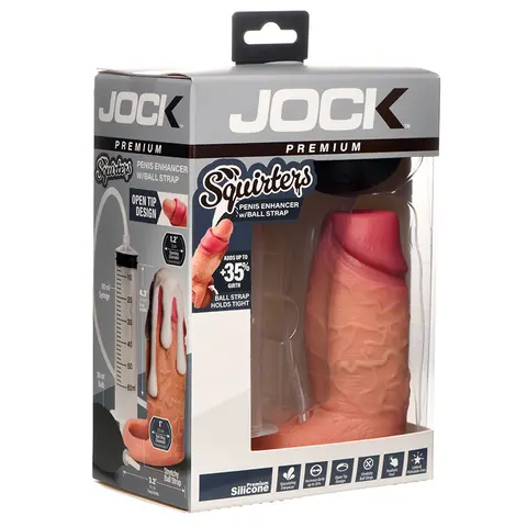 Jock Enhancers Squirting Silicone Penis Light