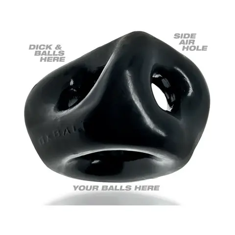 Oxballs Tri-Sport XL Thicker 3-Ring Sling in Black