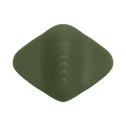 Gender X Pleasure Pad Rechargeable Grinding Pad & Stroker Silicone Green
