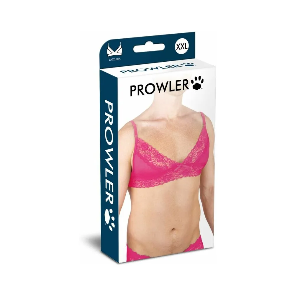 Prowler Lace Bra Pink 2XL