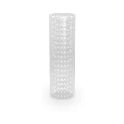 M for Men Stroke Sleeve Reversible Stroker in Clear