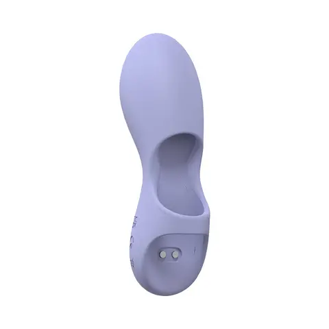 LoveLine Joy 10 Speed Finger Vibe Silicone Rechargeable Waterproof in Lavender