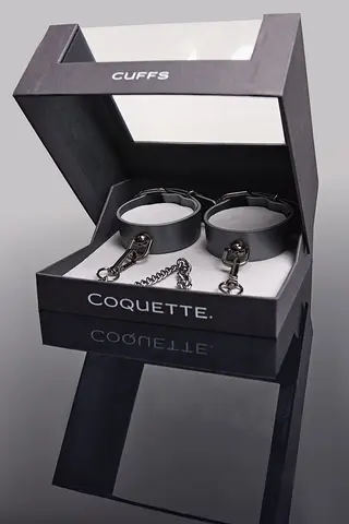 Coquette Pleasure Cuffs Grey
