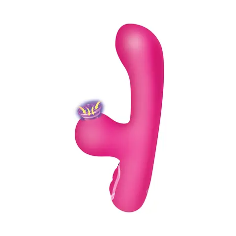 BANG! Mini Suction Rabbit Vibrator in Pink