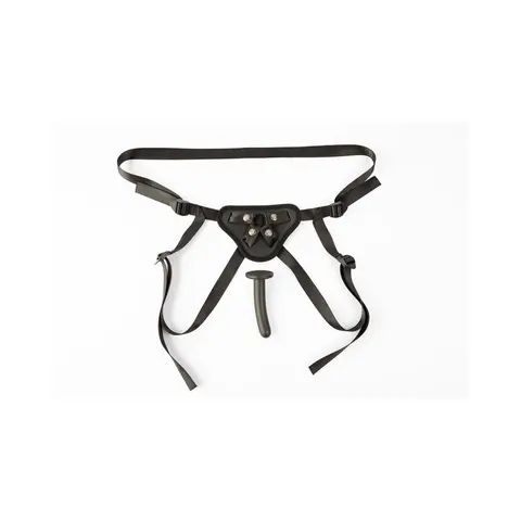 SEI MIO Perfectly Pegged Beginners Strap-On Harness and 5 in. Dildo
