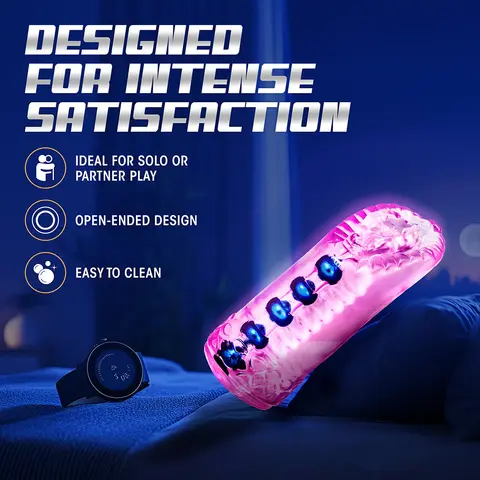 M for Men Sexy Snatch Vagina Stroker Pink