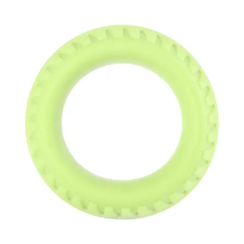 Forto F-12 Liquid Silicone Cockring 35mm Glow