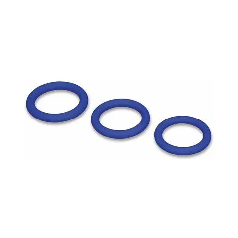 Me You Us Signature The Chubby 3 Ring Set in Blue
