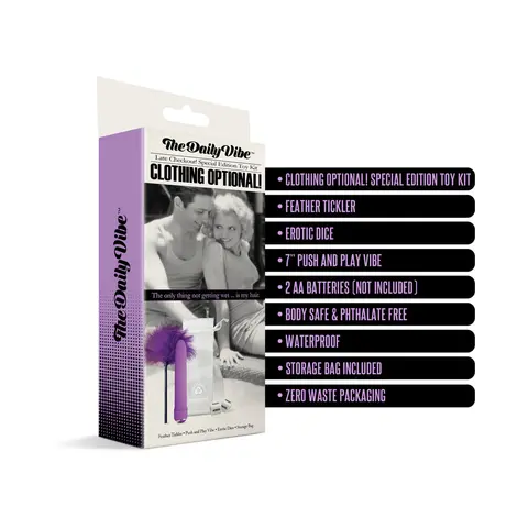 The Daily Vibe Special Edition Toy Kit - Clothing Optional