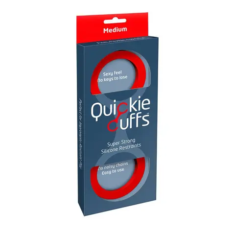 Quickie Cuffs Medium in Red