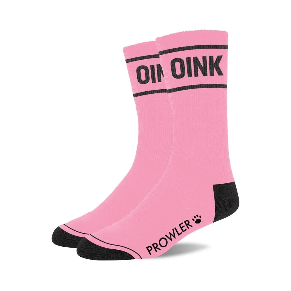 Prowler RED Oink Socks Pink