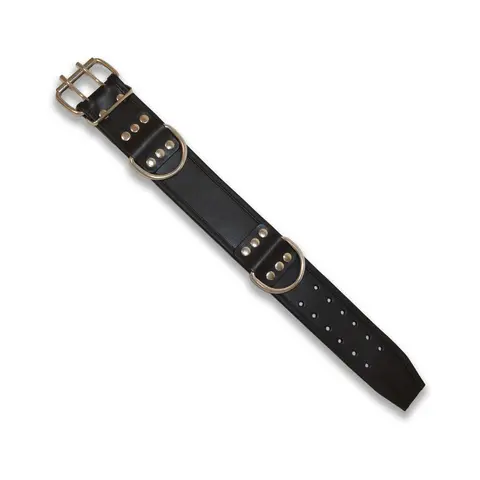 Prowler RED Leather Collar L/XL