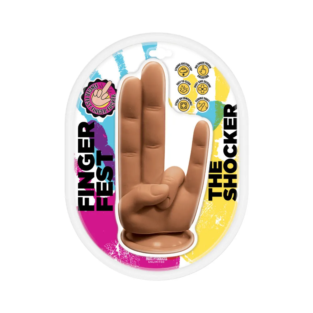Finger Fest The Shocker in Tan