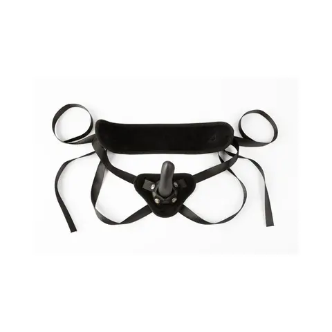 SEI MIO Cocked and Loaded Advanced Strap-On Harness and 6.5 in. Dildo