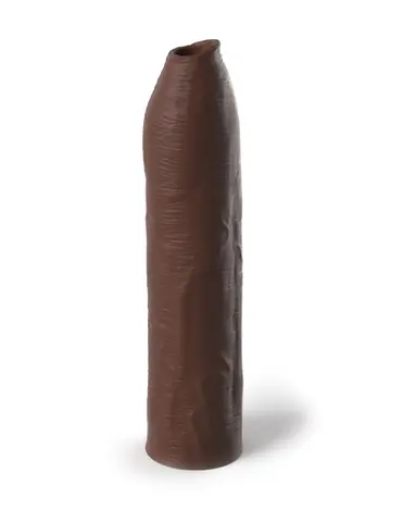Fantasy X-tensions Elite - Uncut Silicone Penis Enhancer - Brown
