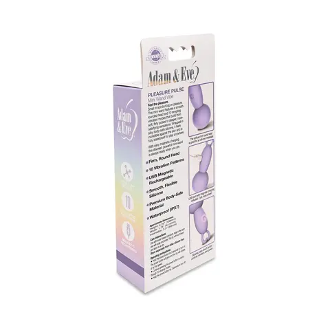 Adam & Eve Pleasure Pulse Mini Wand Vibe