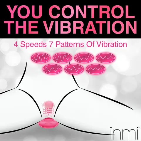 INMI Spin 'N' Grind Rotating & Vibrating Silicone Grinder