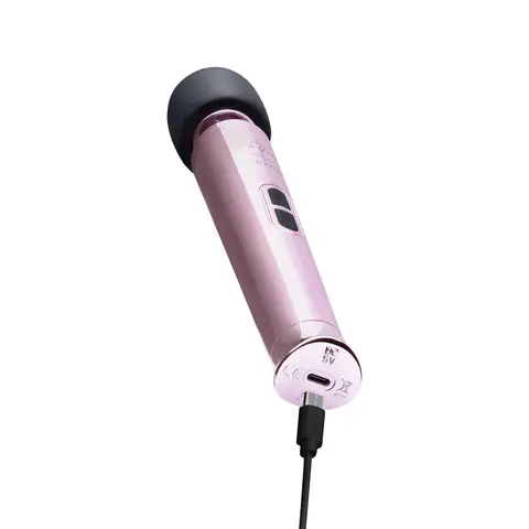 Baby Phat x Le Wand Classique Cordless Petite Rechargeable Vibrating Massager Deep in Pink