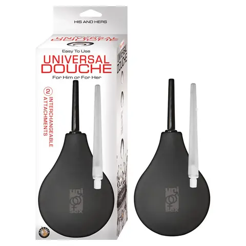 Universal Douche in Black