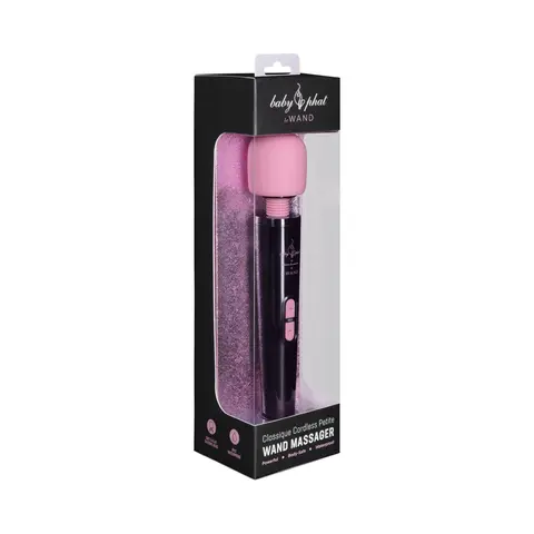 Baby Phat x Le Wand Classique Cordless Petite Rechargeable Vibrating Massager Deep in Purple