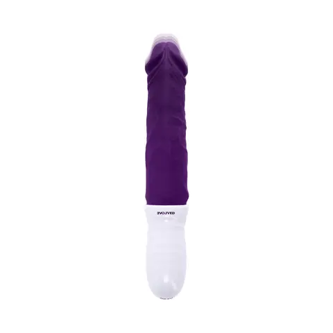 Evolved Plum Thrust Rechargeable Thrusting Vibe Silicone