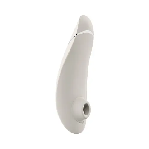 Womanizer Premium 2 Rechargeable Silicone Luxurious Pleasure Air Clitoral Stimulator in Gray