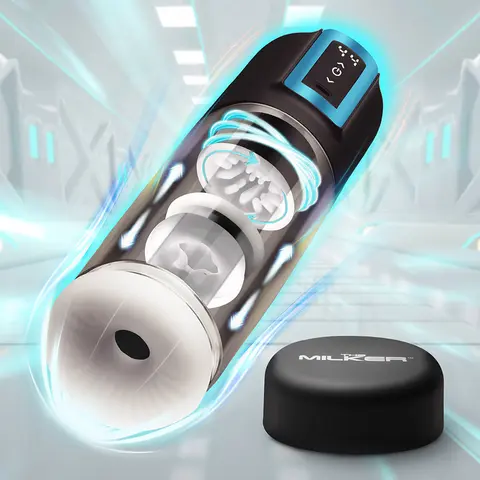 The Milker Thrusting & Rotating Masturbator